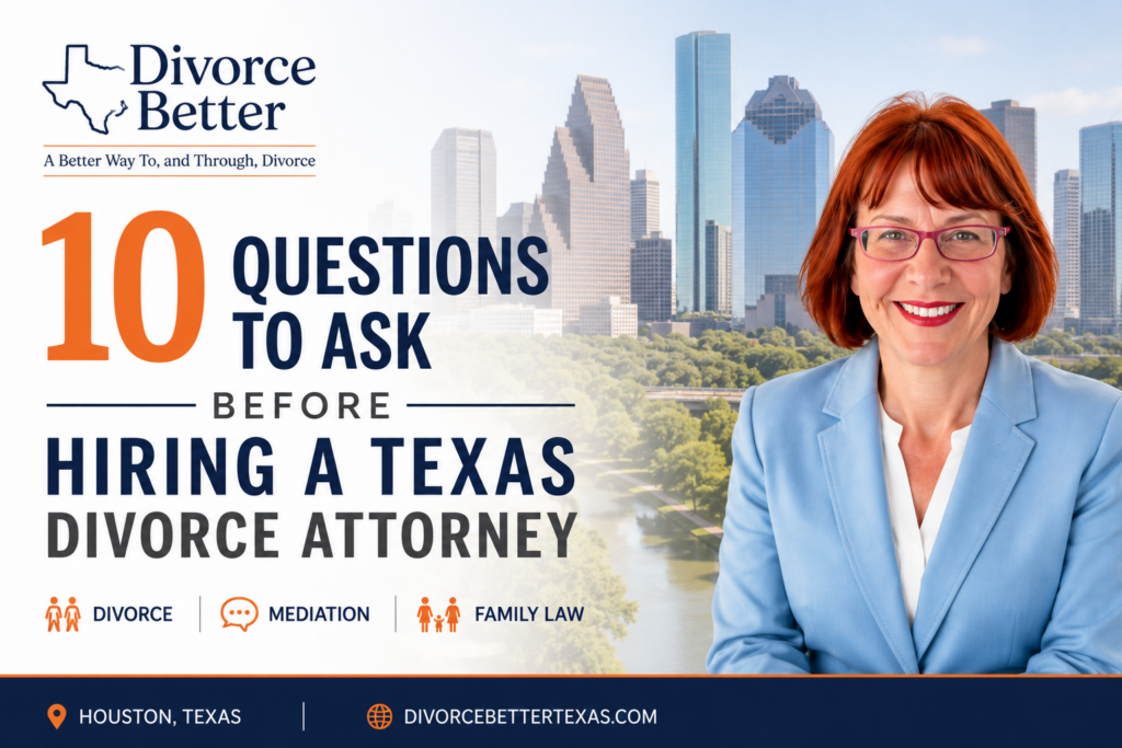10 Questions to Ask Before Hiring a Texas Divorce Attorney with Anne Garcia of Divorce Better Texas